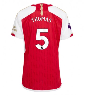 Arsenal Thomas Partey #5 Hemmatröja Kvinnor 2023-24 Kortärmad